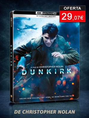 Steelbook de Dunkerque en UHD 4K y Blu-ray