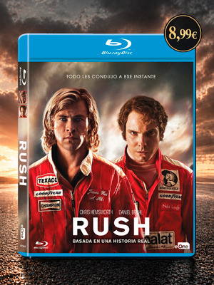 Rush -dirigida por Ron Howard- en Blu-ray