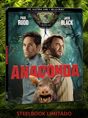 Steelbook de Anaconda en UHD 4K y Blu-ray