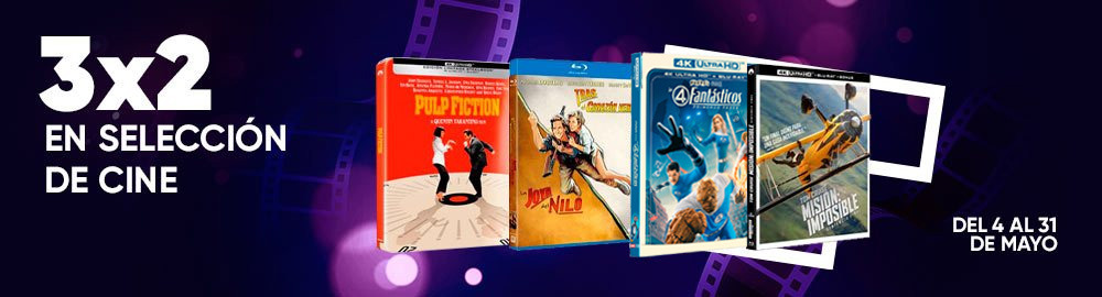 3x2 en Cine en fnac.es