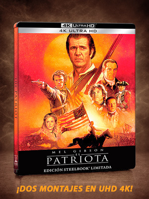 Steelbook de El Patriota en UHD 4K