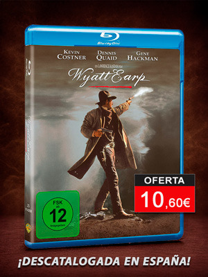 Wyatt Earp en Blu-ray con castellano 