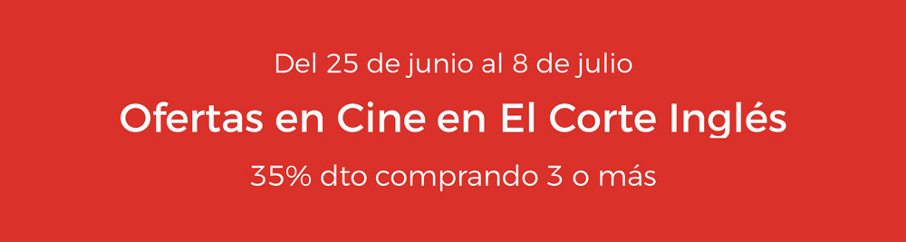 Rebajas de Cine en El Corte Inglés