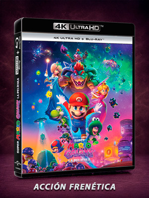 Super Mario Galaxy: La Película en UHD 4K y Blu-ray