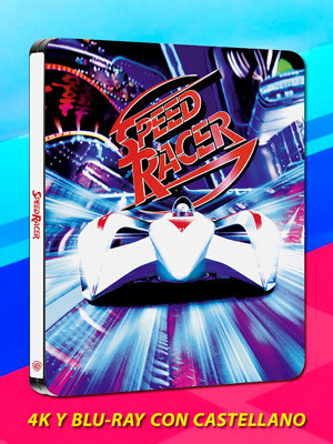 Steelbook de Speed Racer con castellano en UHD 4K y Blu-ray