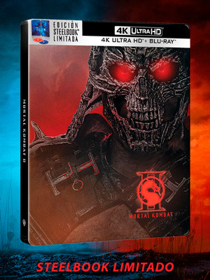 Steelbook de Mortal Kombat II en UHD 4K y Blu-ray