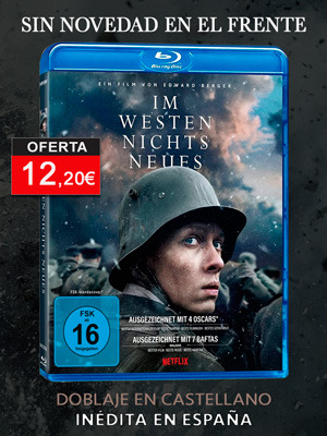 Sin Novedad en el Frente en Blu-ray con doblaje en castellano