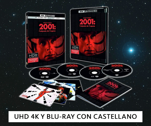 Alien 3 Bluray 2001: Una Odisea En El Espacio - Edición 4K UHD Blu-ray - Clásico De Stanley Kubrick - Ciencia Ficción 2001 Odisea Espacio