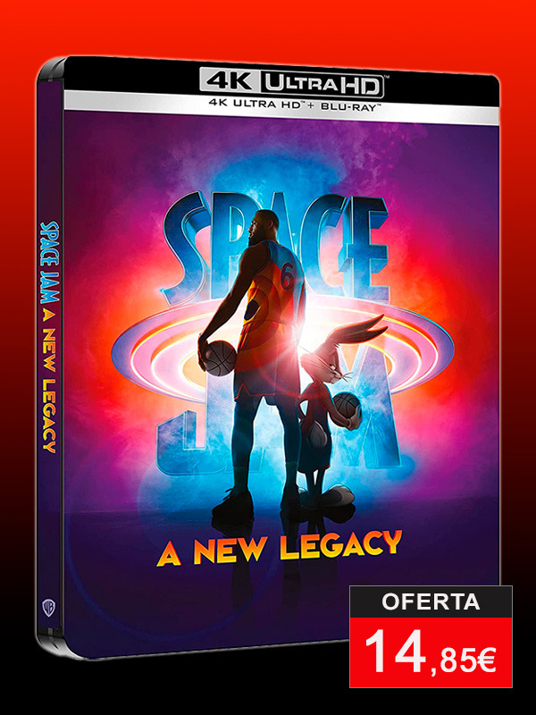 Steelbook de Space Jam: Nuevas Leyendas en UHD 4K y Blu-ray
