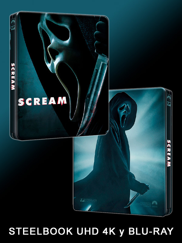 Steelbook de Scream (2022) en UHD 4K y Blu-ray 