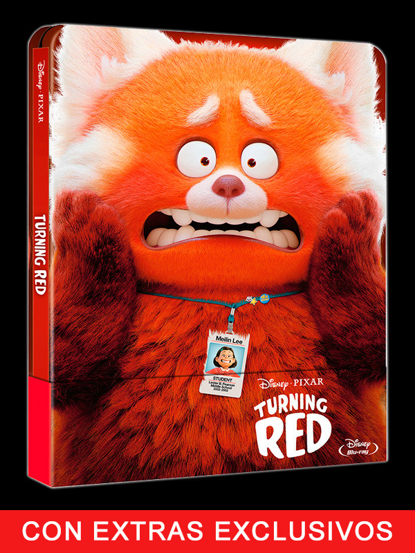 Steelbook de Red en Blu-ray con disco de extras exclusivo