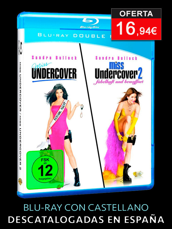 Pack Miss Agente Especial 1 y 2 en Blu-ray con castellano