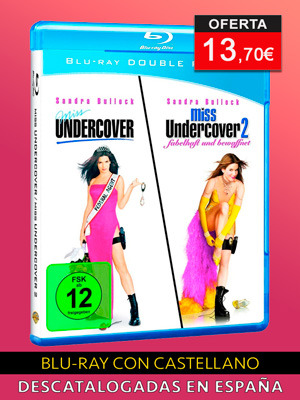 Pack Miss Agente Especial 1 y 2 en Blu-ray con castellano
