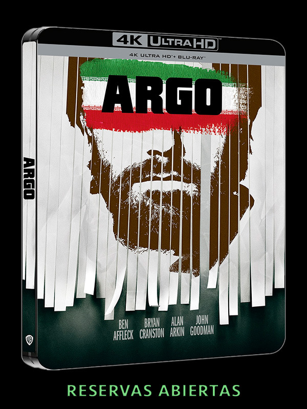 Steelbook de Argo en UHD 4K y Blu-ray