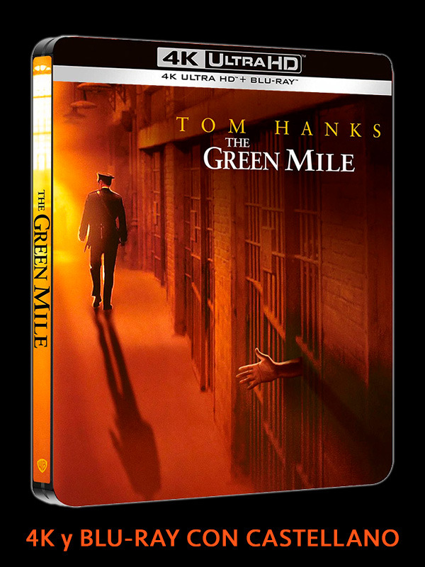 Steelbook de La Milla Verde con castellano en UHD 4K y Blu-ray