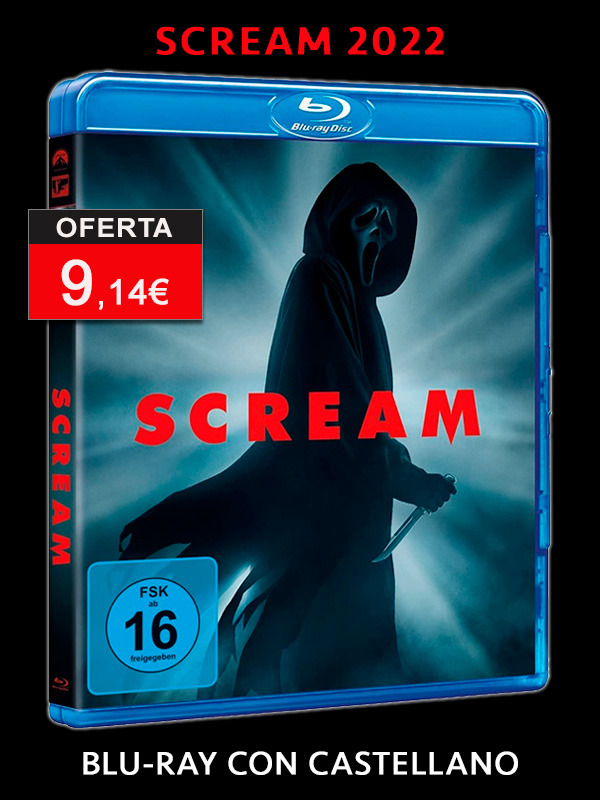 La nueva película de Scream en Blu-ray con castellano