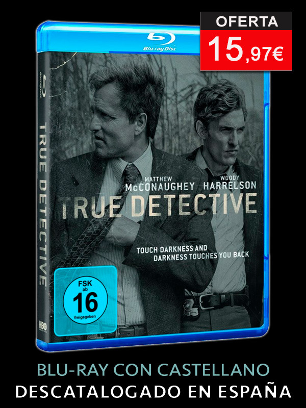 True Detective - Primera Temporada en Blu-ray con castellano