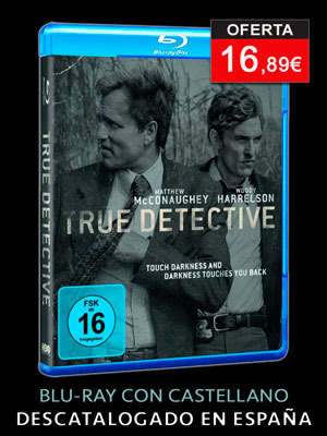 True Detective - Primera Temporada en Blu-ray con castellano