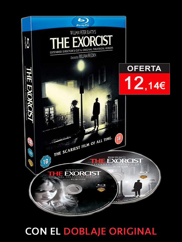 El Exorcista en Blu-ray con el doblaje original en castellano