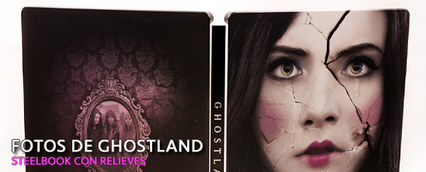 Fotografías del Steelbook de Ghostland en Blu-ray