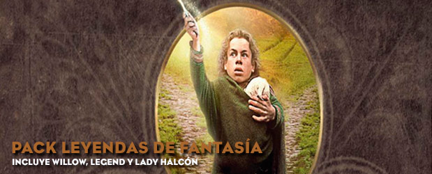 Fotografías del pack Leyendas de Fantasía en Blu-ray