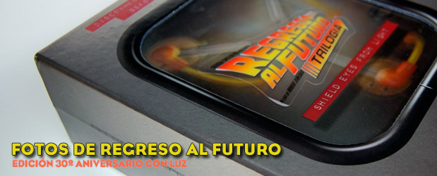 Fotografías de la Trilogía Regreso al Futuro 30º Aniversario en Blu-ray
