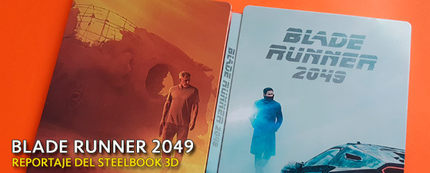 Fotografías del Steelbook de Blade Runner 2049 en Blu-ray 3D