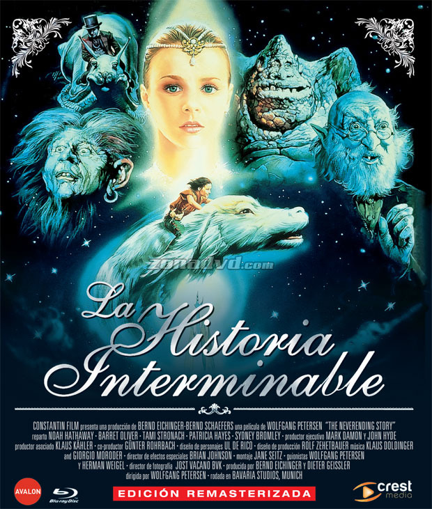 carátula La Historia Interminable portada 2