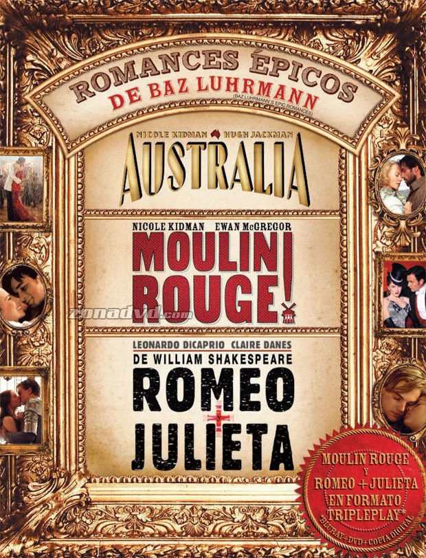 carátula Romances Épicos de Baz Luhrmann portada 2