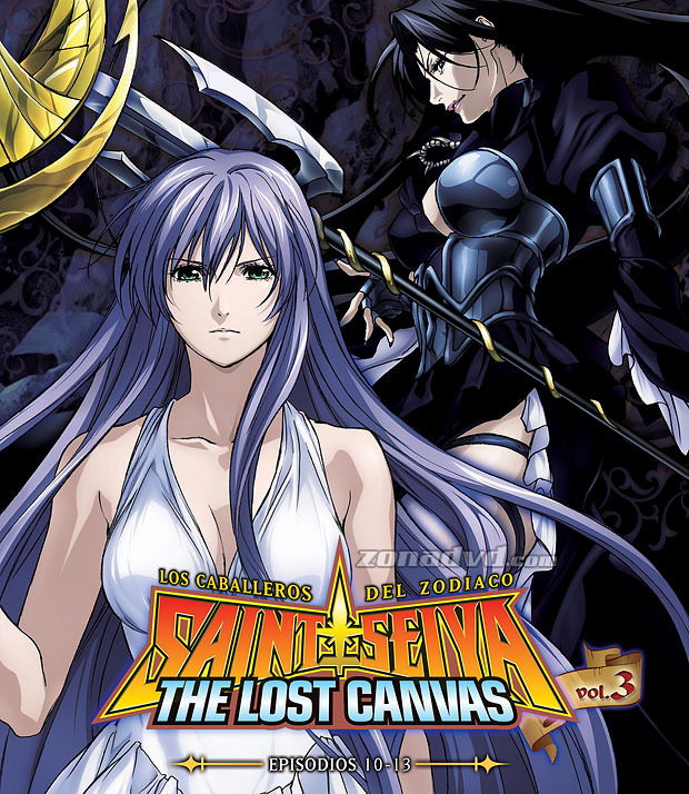 carátula Los Caballeros del Zodiaco (Saint Seiya) - The Lost Canvas Vol. 3 portada 2