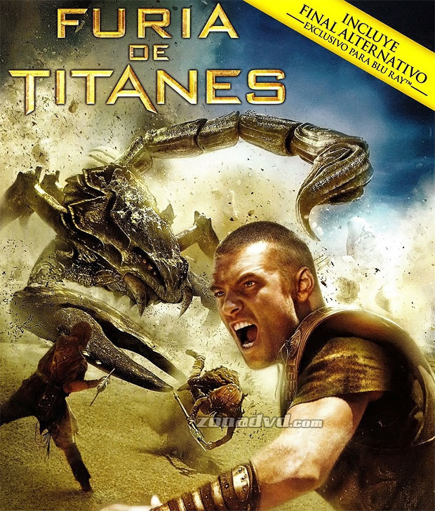 carátula Furia de Titanes (2010) portada 3