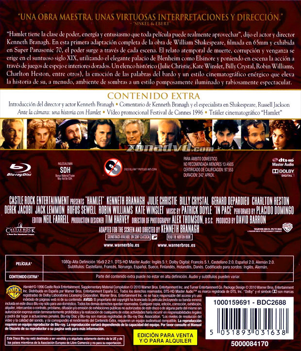 carátula Hamlet portada 4