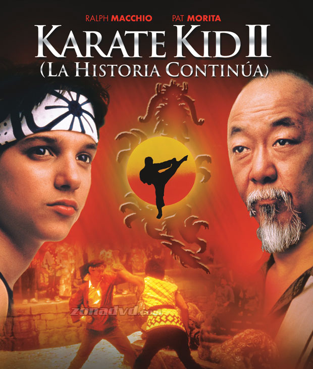 Carátula de Karate Kid II Blu-ray