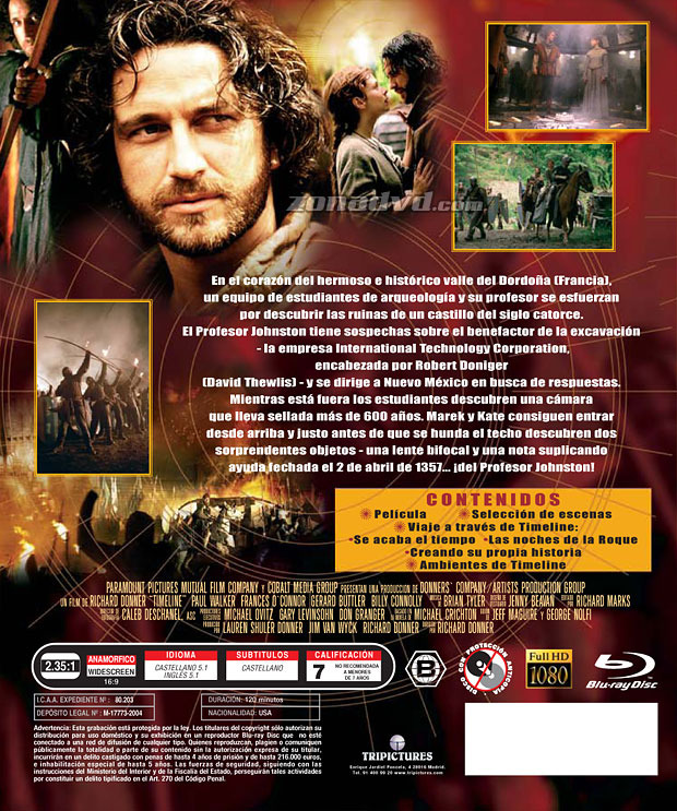 carátula Timeline portada 1