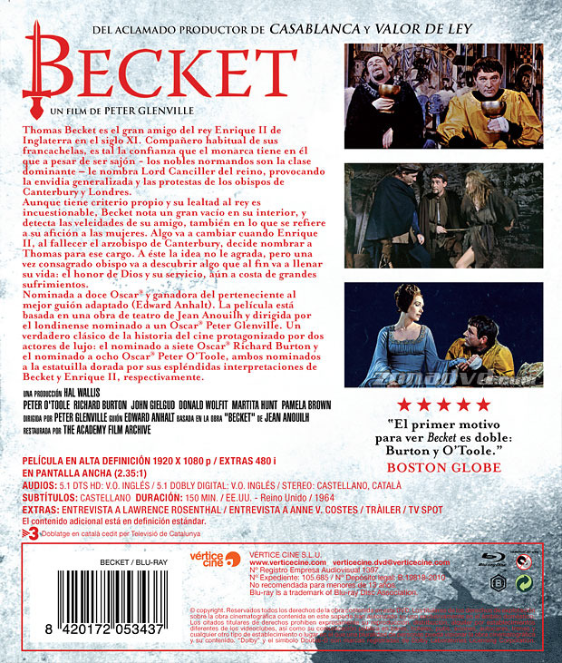 carátula Becket - Edición Remasterizada 45º aniversario portada 3
