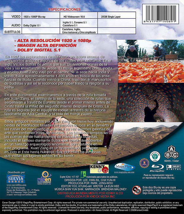 carátula Buda. En la Ruta de la Seda portada 3