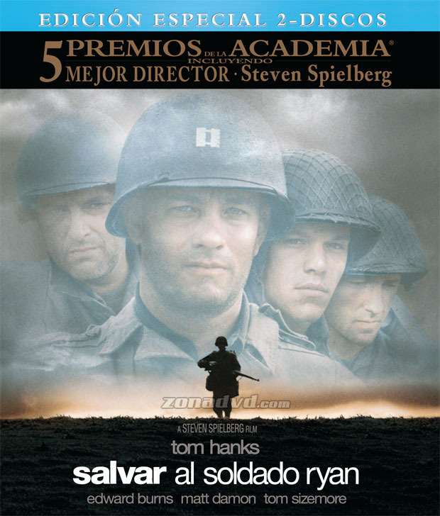 carátula Salvar al Soldado Ryan portada 2