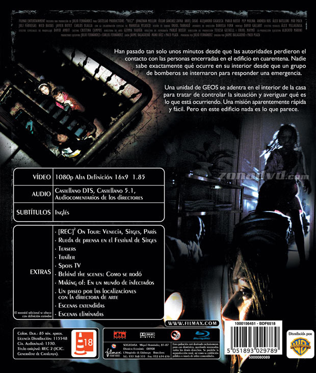 carátula [REC] 2 portada 3