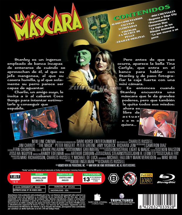 carátula La Máscara portada 3