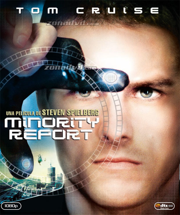 carátula Minority Report portada 3