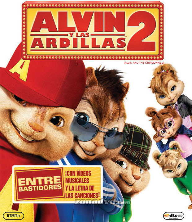 carátula Alvin y las Ardillas 2 portada 2