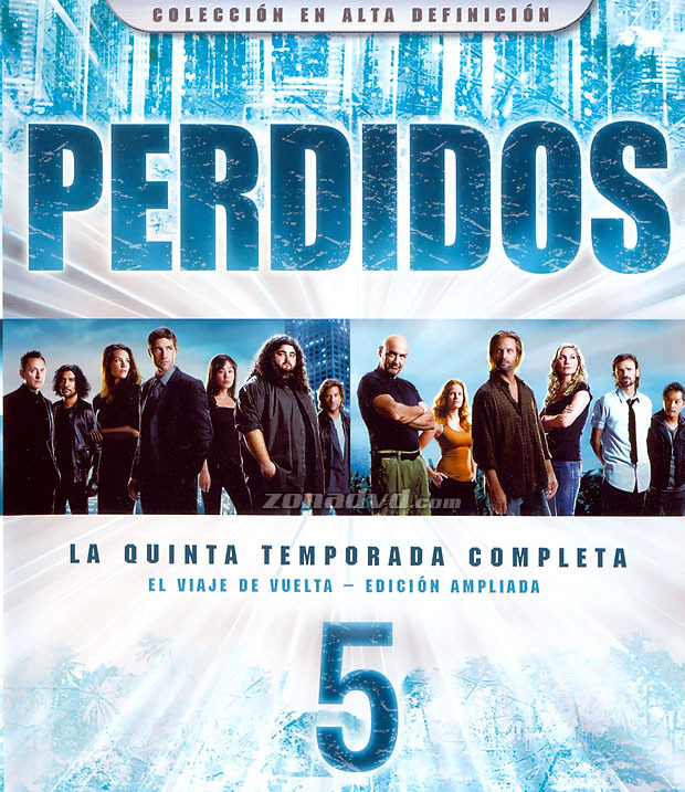 carátula Perdidos (Lost) - Quinta Temporada portada 2