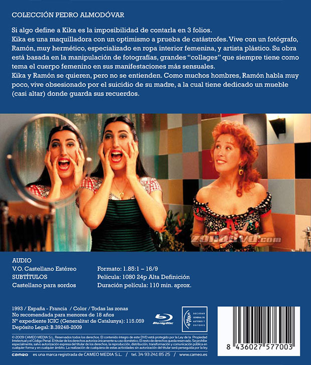 carátula Kika portada 3