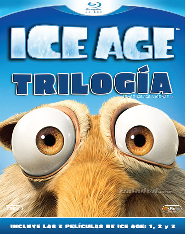 carátula Ice Age - Trilogía portada 2