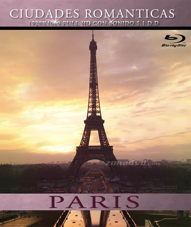 carátula Ciudades Románticas: París portada 2