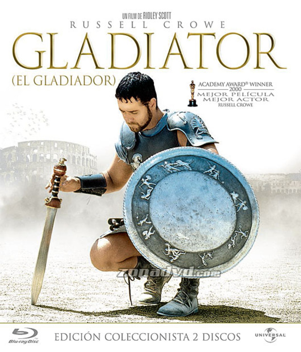 carátula Gladiator portada 2