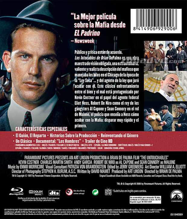 carátula Los Intocables de Eliot Ness - Edición Coleccionistas portada 4