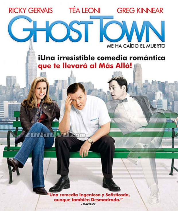 carátula ¡Me ha Caído el Muerto! (Ghost Town) portada 2