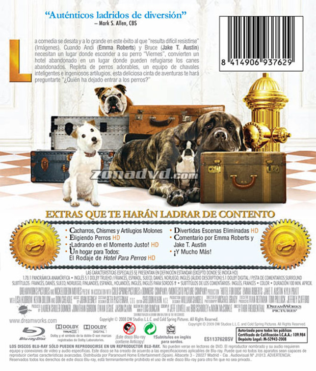 carátula Hotel para Perros portada 3