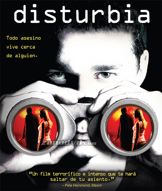 carátula Disturbia portada 3